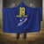 Custom Curacao Football Hooded Blanket La Pantera Negra