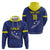 Custom Curacao Football Hoodie La Pantera Negra
