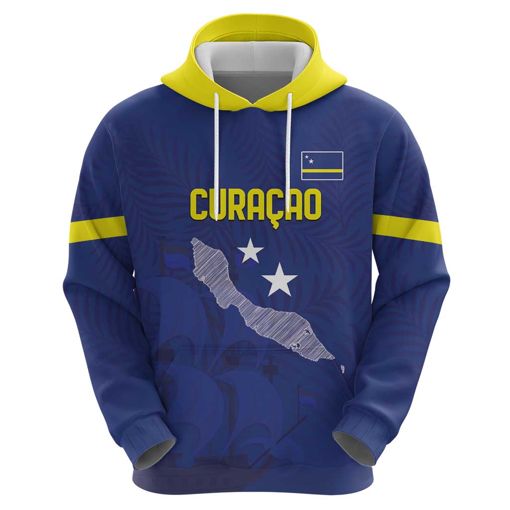 Custom Curacao Football Hoodie La Pantera Negra