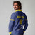 Custom Curacao Football Long Sleeve Polo Shirt La Pantera Negra