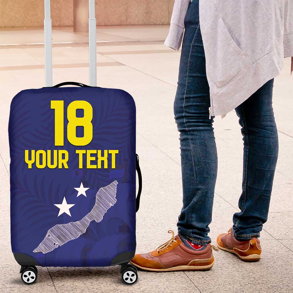 Custom Curacao Football Luggage Cover La Pantera Negra