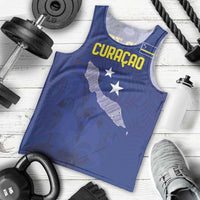 Custom Curacao Football Men Tank Top La Pantera Negra