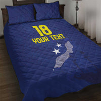 Custom Curacao Football Quilt Bed Set La Pantera Negra