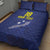 Custom Curacao Football Quilt Bed Set La Pantera Negra