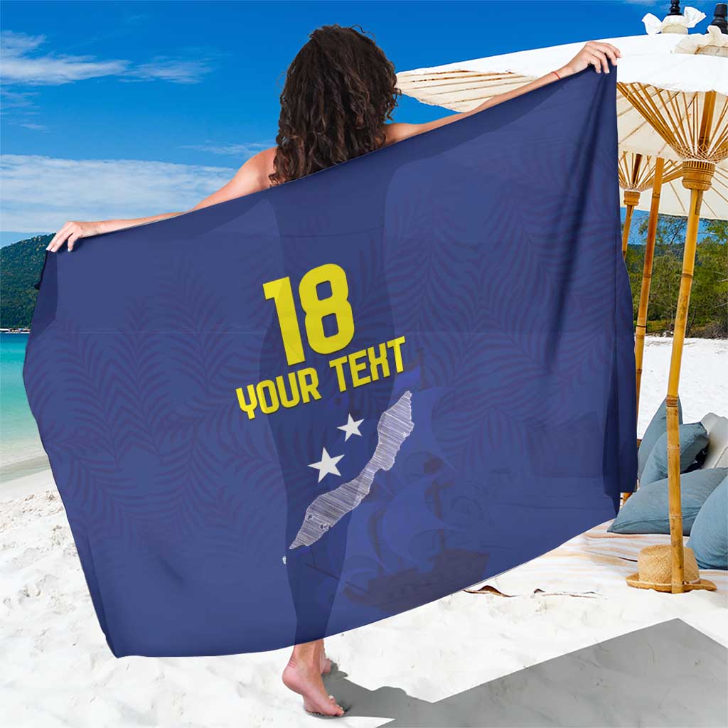 Custom Curacao Football Sarong La Pantera Negra