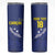 Custom Curacao Football Skinny Tumbler La Pantera Negra