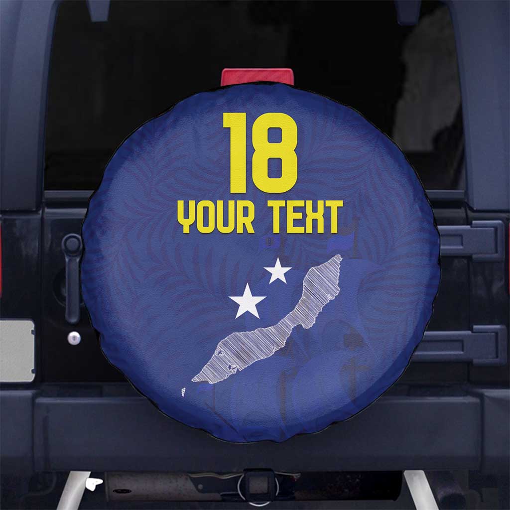 Custom Curacao Football Spare Tire Cover La Pantera Negra