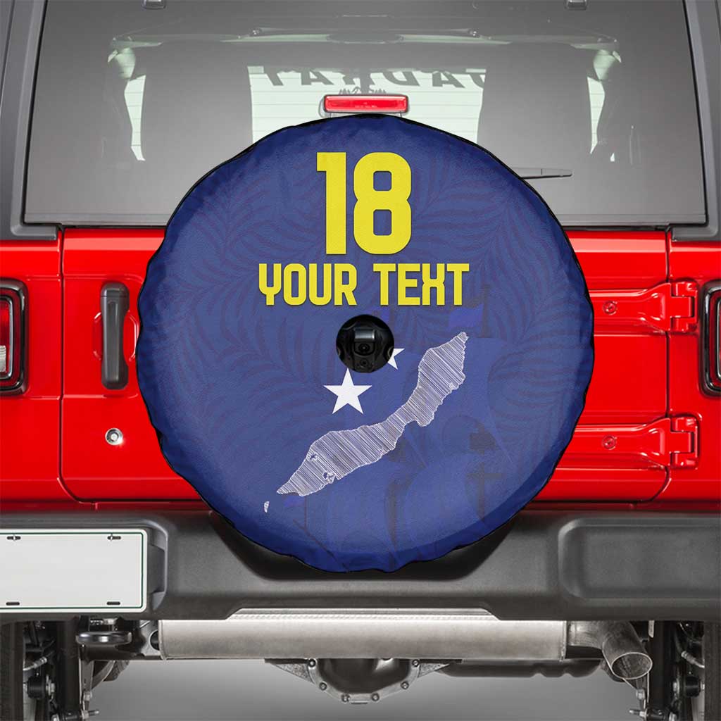 Custom Curacao Football Spare Tire Cover La Pantera Negra
