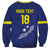Custom Curacao Football Sweatshirt La Pantera Negra