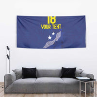 Custom Curacao Football Tapestry La Pantera Negra