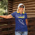 Custom Curacao Football Women Polo Shirt La Pantera Negra