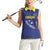 Custom Curacao Football Women Sleeveless Polo Shirt La Pantera Negra