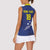 Custom Curacao Football Women Sleeveless Polo Shirt La Pantera Negra