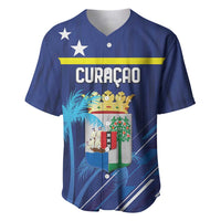 Personalized Curacao Flag Day Baseball Jersey Dia di Bandera