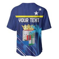 Personalized Curacao Flag Day Baseball Jersey Dia di Bandera
