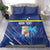 Personalized Curacao Flag Day Bedding Set Dia di Bandera