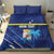 Personalized Curacao Flag Day Bedding Set Dia di Bandera