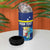 Personalized Curacao Flag Day 4 in 1 Can Cooler Tumbler Dia di Bandera