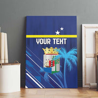 Personalized Curacao Flag Day Canvas Wall Art Dia di Bandera