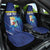 Personalized Curacao Flag Day Car Seat Cover Dia di Bandera