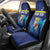 Personalized Curacao Flag Day Car Seat Cover Dia di Bandera