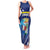 Personalized Curacao Flag Day Family Matching Tank Maxi Dress and Hawaiian Shirt Dia di Bandera