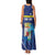 Personalized Curacao Flag Day Family Matching Tank Maxi Dress and Hawaiian Shirt Dia di Bandera