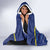 Personalized Curacao Flag Day Hooded Blanket Dia di Bandera