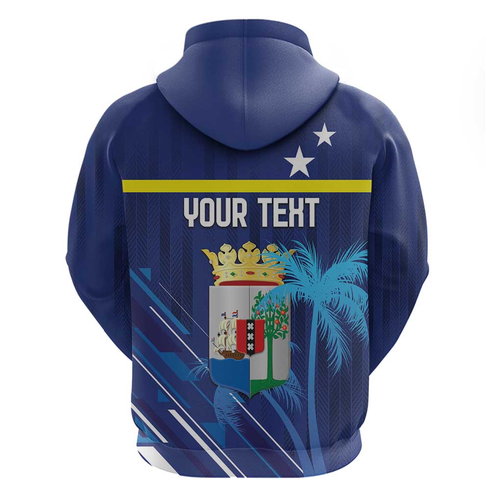 Personalized Curacao Flag Day Hoodie Dia di Bandera