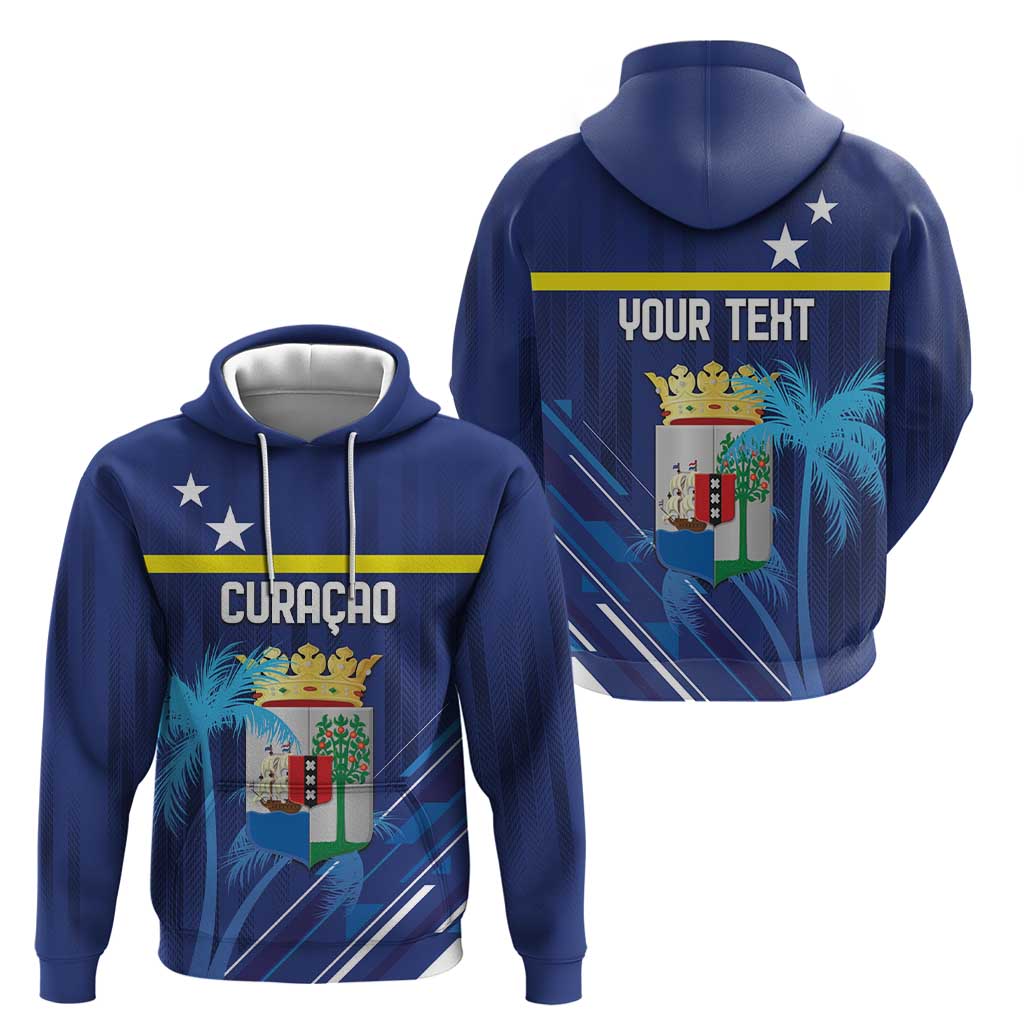 Personalized Curacao Flag Day Hoodie Dia di Bandera