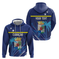 Personalized Curacao Flag Day Hoodie Dia di Bandera