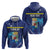 Personalized Curacao Flag Day Hoodie Dia di Bandera