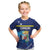 Personalized Curacao Flag Day Kid T Shirt Dia di Bandera