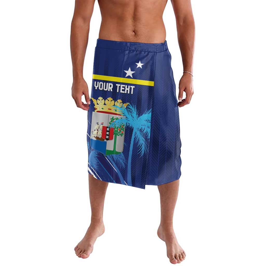 Personalized Curacao Flag Day Lavalava Dia di Bandera