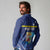 Personalized Curacao Flag Day Long Sleeve Polo Shirt Dia di Bandera