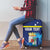 Personalized Curacao Flag Day Luggage Cover Dia di Bandera