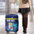 Personalized Curacao Flag Day Luggage Cover Dia di Bandera