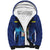Personalized Curacao Flag Day Sherpa Hoodie Dia di Bandera