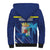 Personalized Curacao Flag Day Sherpa Hoodie Dia di Bandera