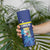Personalized Curacao Flag Day Skinny Tumbler Dia di Bandera