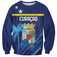 Personalized Curacao Flag Day Sweatshirt Dia di Bandera