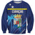 Personalized Curacao Flag Day Sweatshirt Dia di Bandera