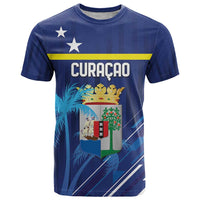 Personalized Curacao Flag Day T Shirt Dia di Bandera