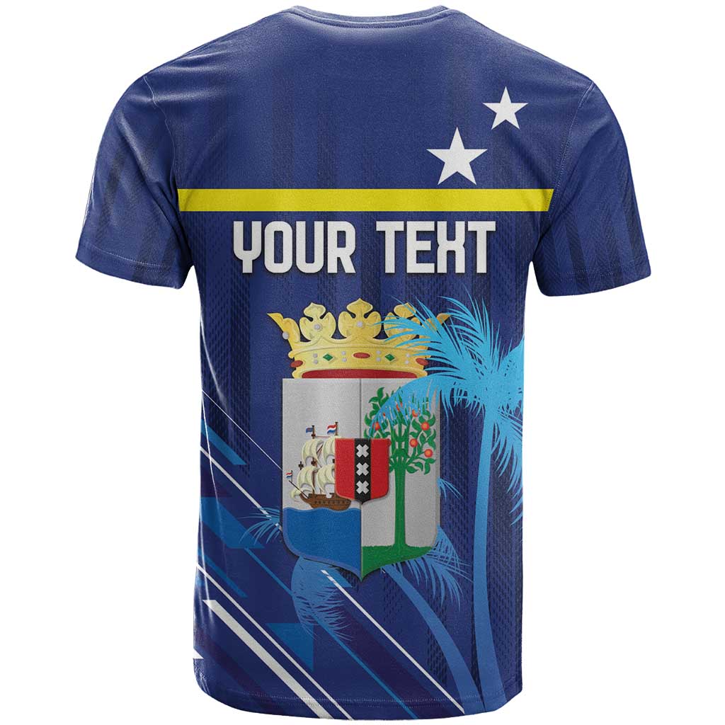 Personalized Curacao Flag Day T Shirt Dia di Bandera