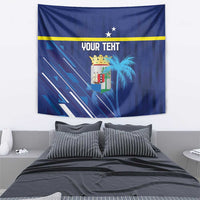 Personalized Curacao Flag Day Tapestry Dia di Bandera