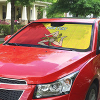 Custom Sicilia Football Auto Sun Shade Naziunali Siciliana - Wonder Print Shop