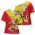Custom Sicilia Football Cross Shoulder Shirt Naziunali Siciliana - Wonder Print Shop