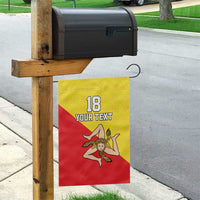 Custom Sicilia Football Garden Flag Naziunali Siciliana - Wonder Print Shop