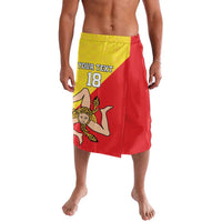 Custom Sicilia Football Lavalava Naziunali Siciliana - Wonder Print Shop