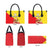 Custom Sicilia Football Leather Bag Naziunali Siciliana - Wonder Print Shop